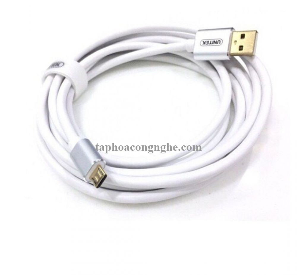 Unitek 29409 Y-C435FSL 2.0 3M Cáp Usb sang Micro USB 30029409